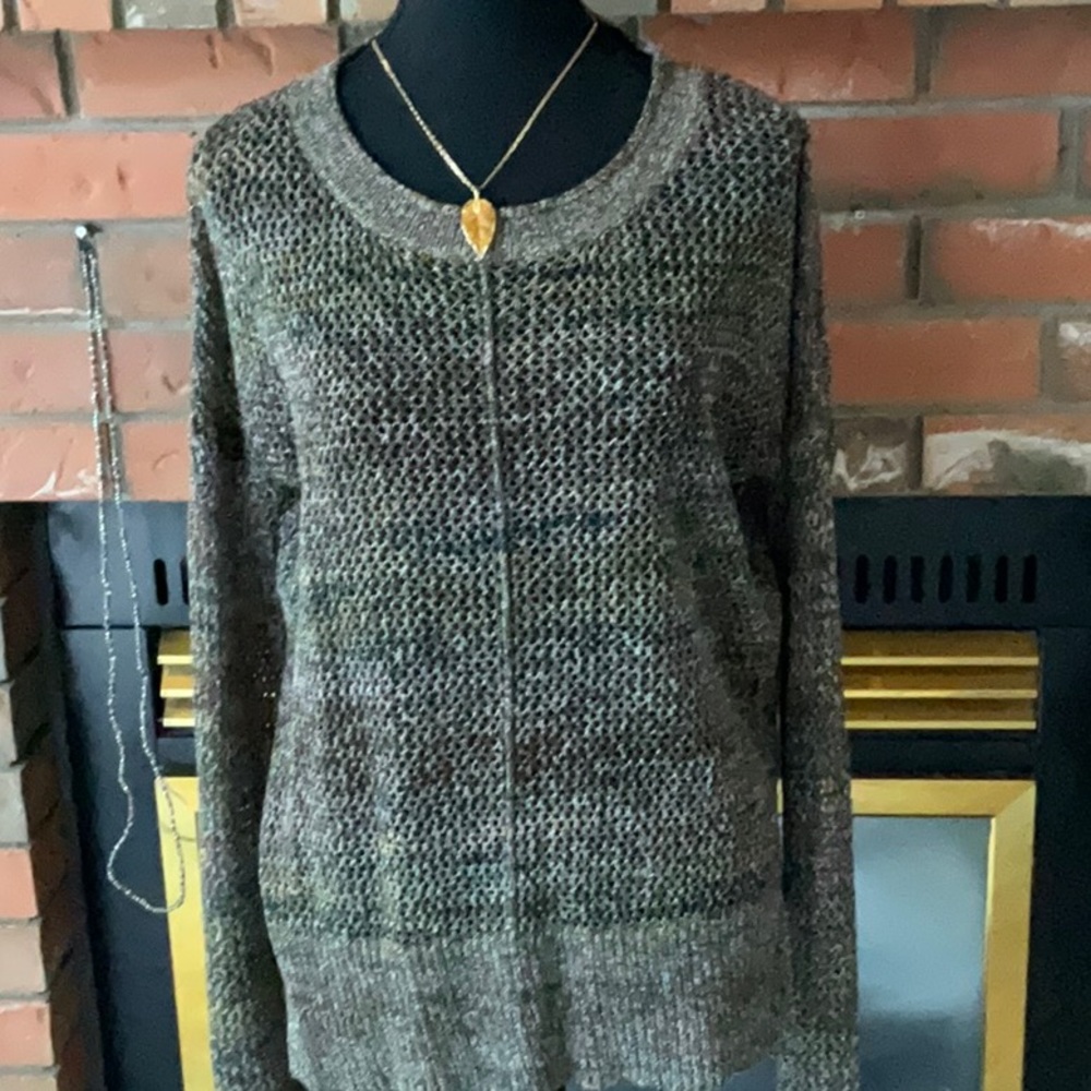 Sanctuary open knit sweater M